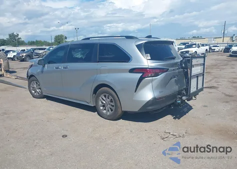 2021 Toyota Sienna Xle из США, поврежденный, VIN 5TDYRKEC9MS013811